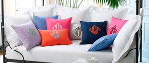 Applique Monogrammed Bedding