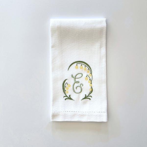 Personalized Bathroom Hand Towels -Cotton- Embroidered-Choose your Colors -  Bath Towel for Powder Room - Custom Design - Your Design