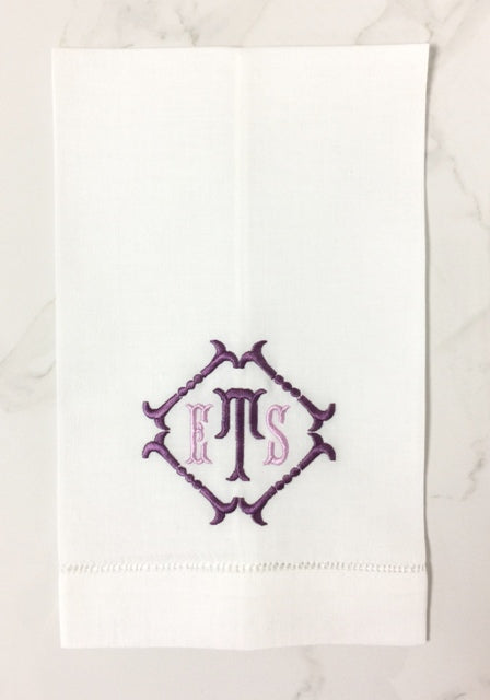 Filo Linen Guest Towel - Bella Lino Linens